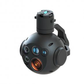 Compact multi-sensor gyro-stabilized surveillance system