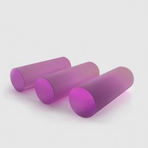 Nd:YLF crystal active elements